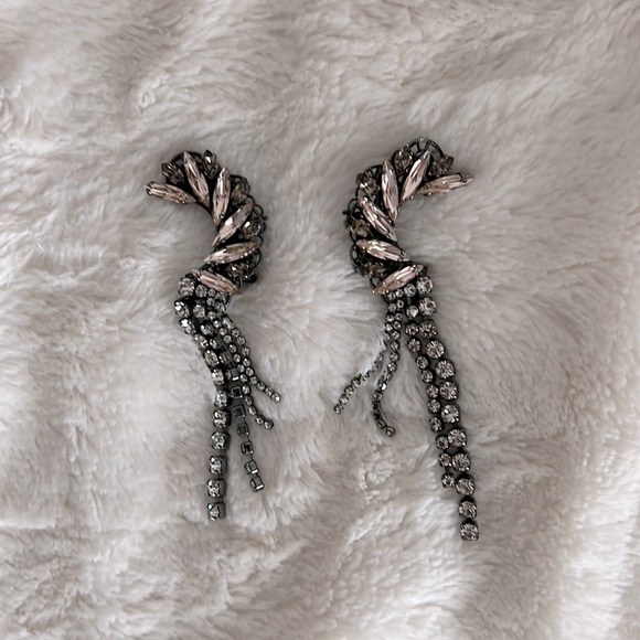 Anton Heunis｜Swaroski crystal-embellished drop earings - Picture 1 of 5